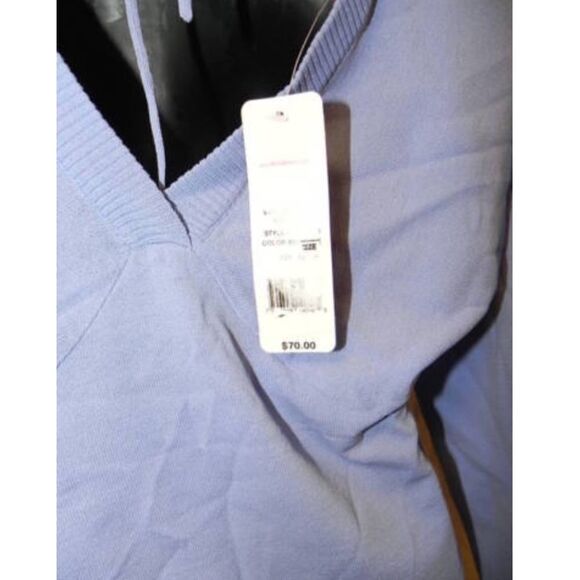 Belly Basics XS Maternity Blouse Purple Womens NWT - Picture 3 of 3